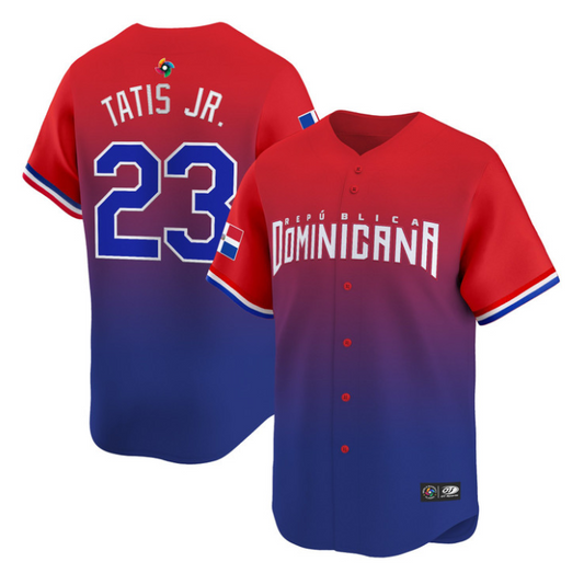 Fernando Tatis Jr Jersey #23 Dominican Republic Classic 2026 Roster Stitched