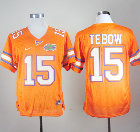 Florida Gators #15 Tim Tebow College Football Jersey Orange