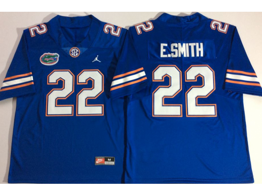 Florida Gators #22 Emmitt Smith Blue Football Jersey