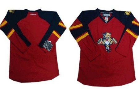 Florida Panthers Customized Red Jersey
