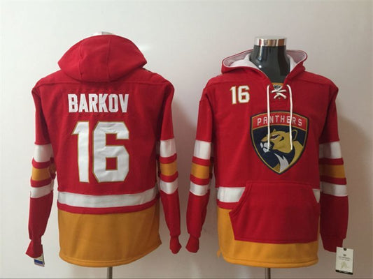 Florida Panthers#16 Aleksander Barkov Pullover Hoodie