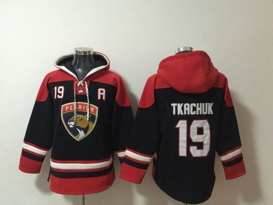 Florida Panthers #19 Matthew Tkachuk Pullover Hoodie