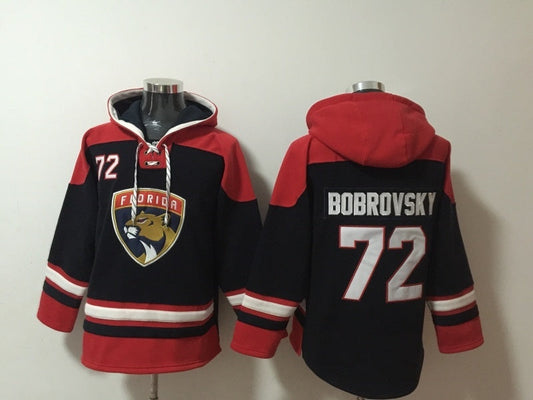 Florida Panthers #72 Sergei Bobrovsky Pullover Hoodie