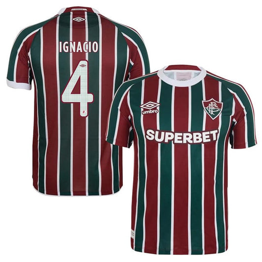 Fluminense Ignacio 4 Home 2025-26 Jersey – Red Green