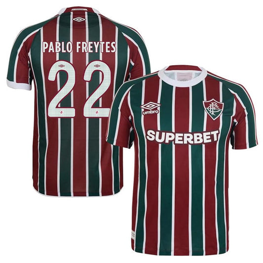Fluminense Juan Pablo Freytes 22 Home 2025-26 Jersey – Red Green