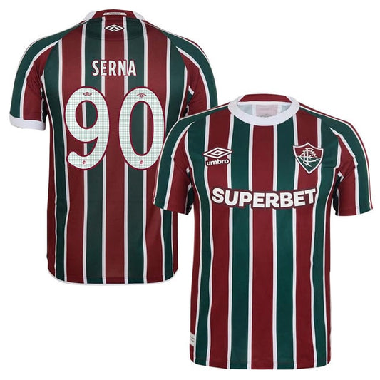 Fluminense Kevin Serna 90 Home 2025-26 Jersey – Red Green
