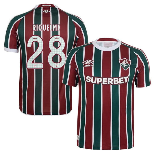 Fluminense Riquelme Felipe 28 Home 2025-26 Jersey – Red Green