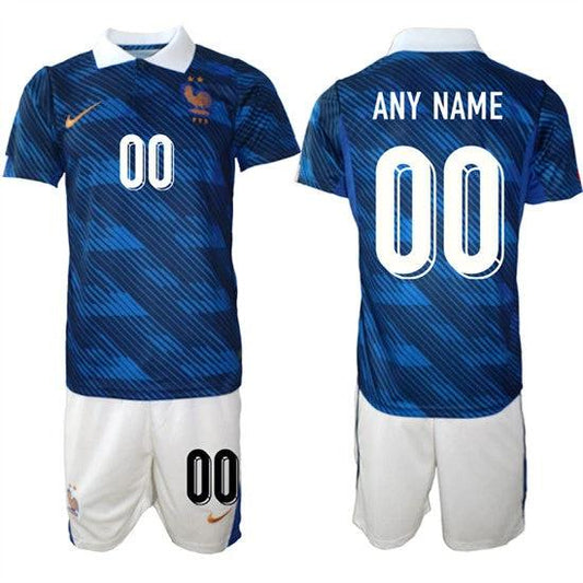 France Jerseys Custom Any Name And Number National Team x World Cup 2026 Home On Field Soccer