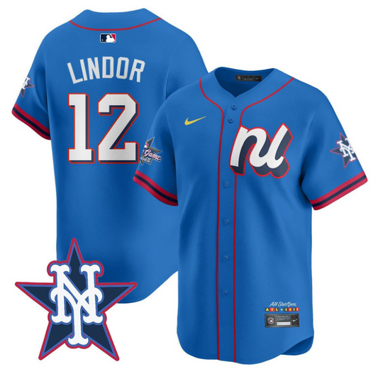 Francisco Lindor Jersey #12 American League 2025 MLB All-Star Limited Stitched
