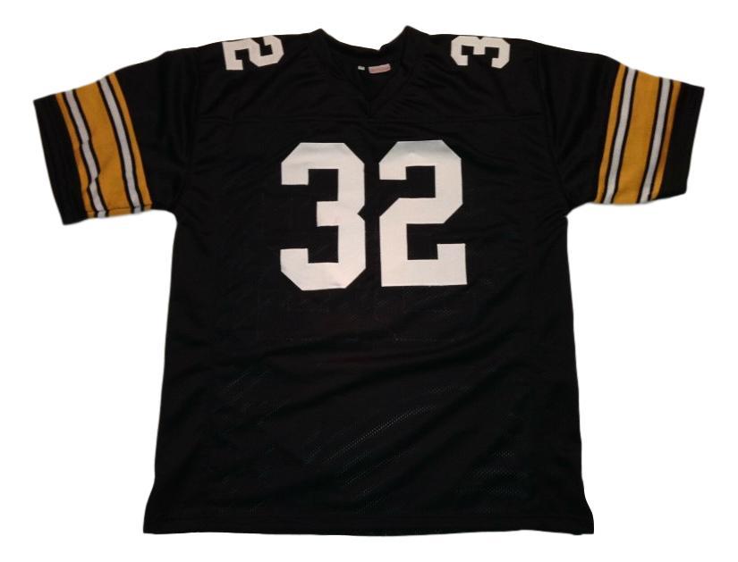 Franco Harris Jersey #32 Custom Unsigned Football Stitched Black
