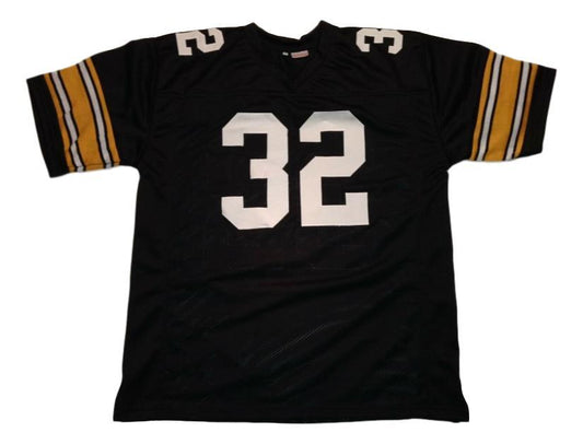 Franco Harris Jersey #32 Custom Unsigned Football Stitched Black