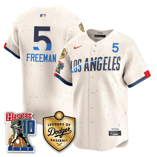 Freddie Freeman Jersey #5 Dodgers Ron Cey Legends Of Dodgers City Connect