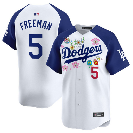 Freddie Freeman Jersey #5 Dodgers x Takashi Murakami 2025 Vapor Limited Stitched Alternate