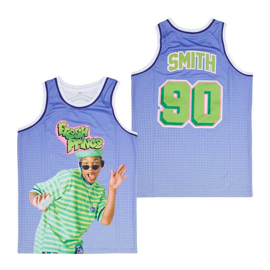 Fresh Prince #90 Smith Movie Basketball Jersey