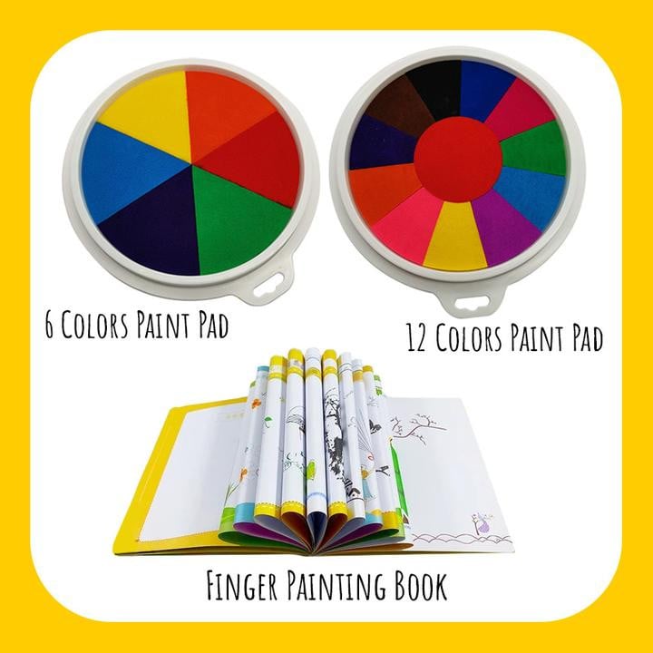 Funny Finger Painting Kit