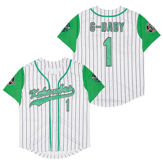 G-Baby Kekambas Movie Baseball Jersey White