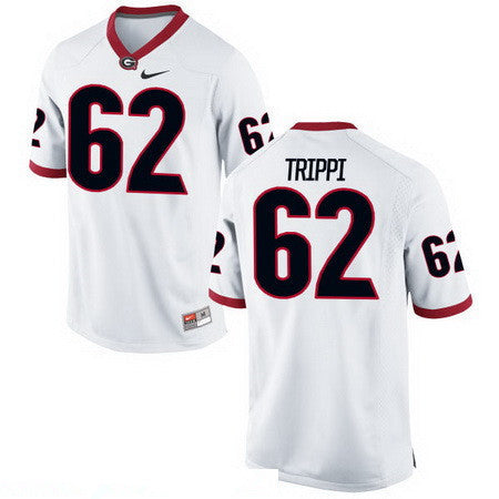 Georgia Bulldogs #62 Charley Trippi White Stitched College Football 2016 NCAA Jersey