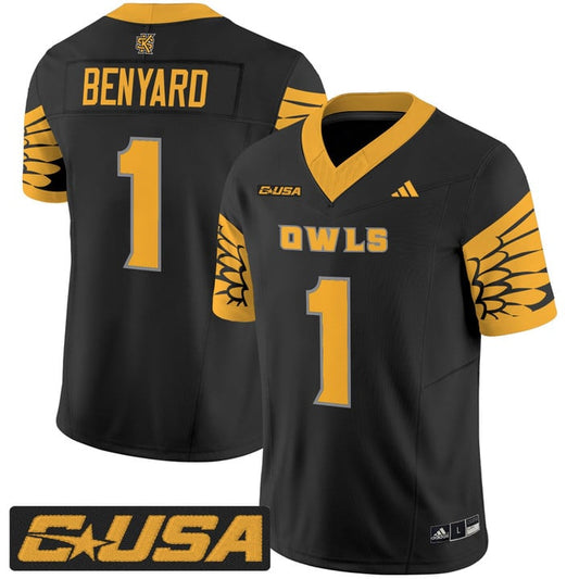 Gabriel Benyard Jersey #1 Kennesaw State Owls 2025 Vapor Stitched