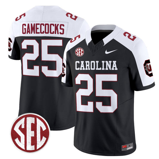 Gamecocks Jersey #25 Carolina 1980 Throwback Rebrand 2026 Stitched Black Alter