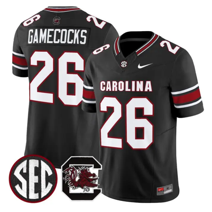 Gamecocks Jersey #26 South Carolina Gamecocks 2026 Stitched