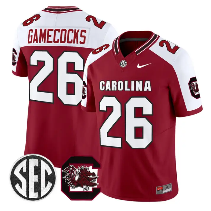 Gamecocks Jersey #26 South Carolina Gamecocks 2026 Stitched