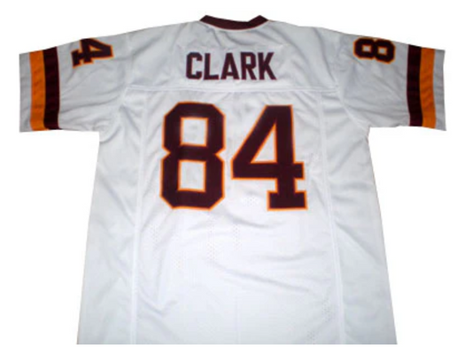 Gary Clark Jersey Washington Redskins Custom Throwback Football White