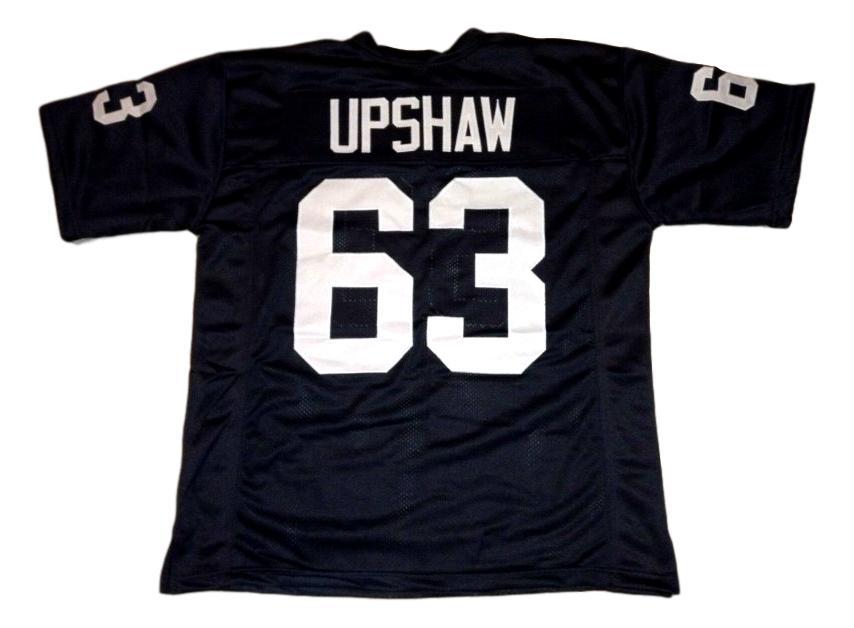 Gene Upshaw Jersey #63 Custom Unsigned Football Stitched Black
