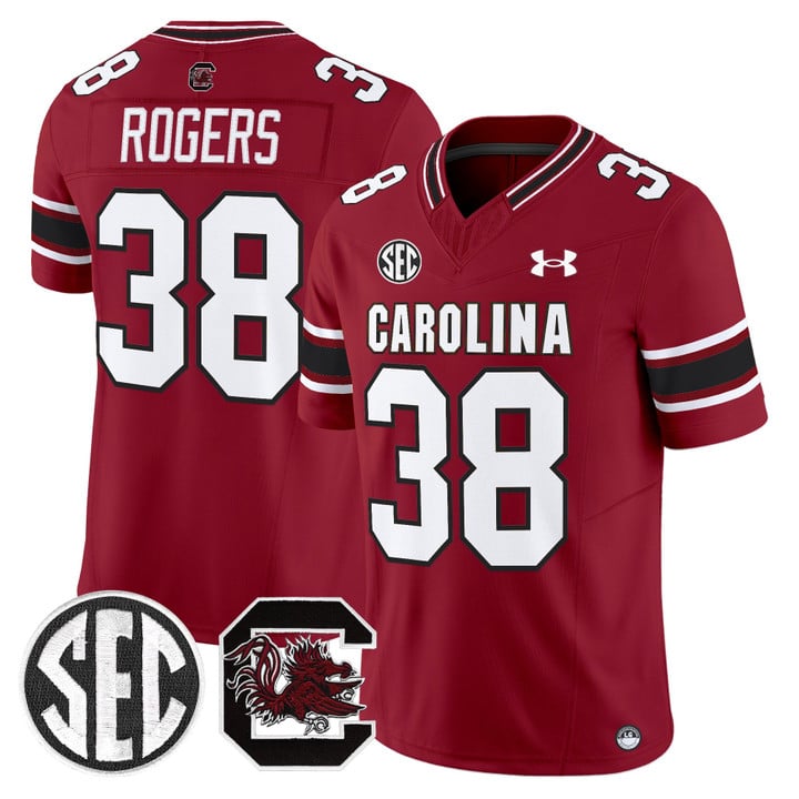 George Rogers Jersey #38 South Carolina Gamecocks 2025 Stitched Garnet