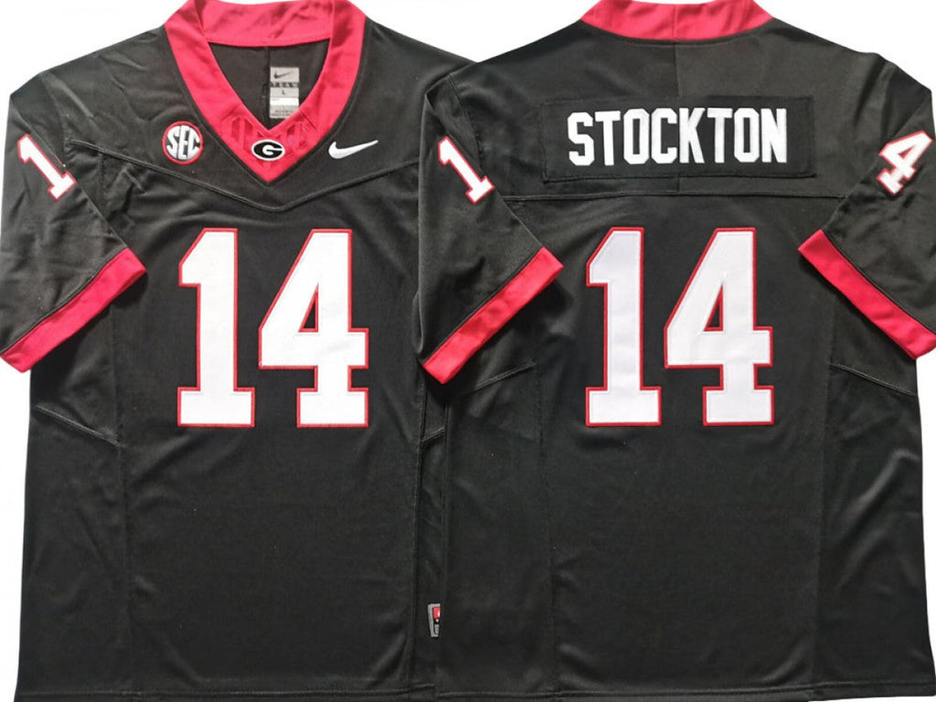 Georgia Bulldogs #14 Gunner Stockton Vapor F.U.S.E. Limited Jersey Stitched