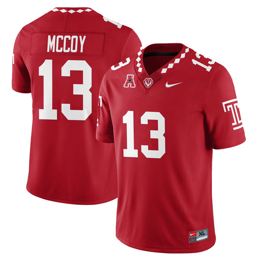 Jay Ducker Jersey #20 Temple Football 2025 Vapor Limited Stitched White
