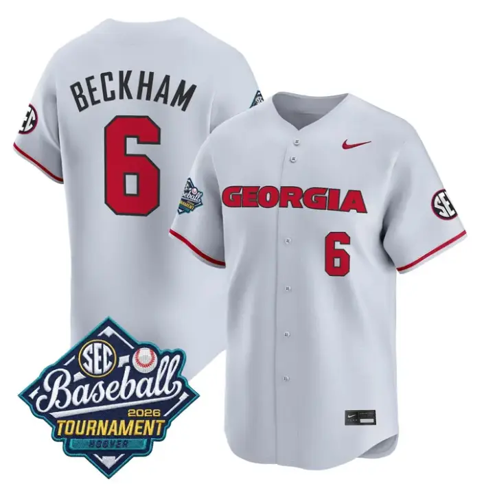 Gordon Beckham Jersey #6 Georgia Bulldogs Softball Sec Tournament 2026