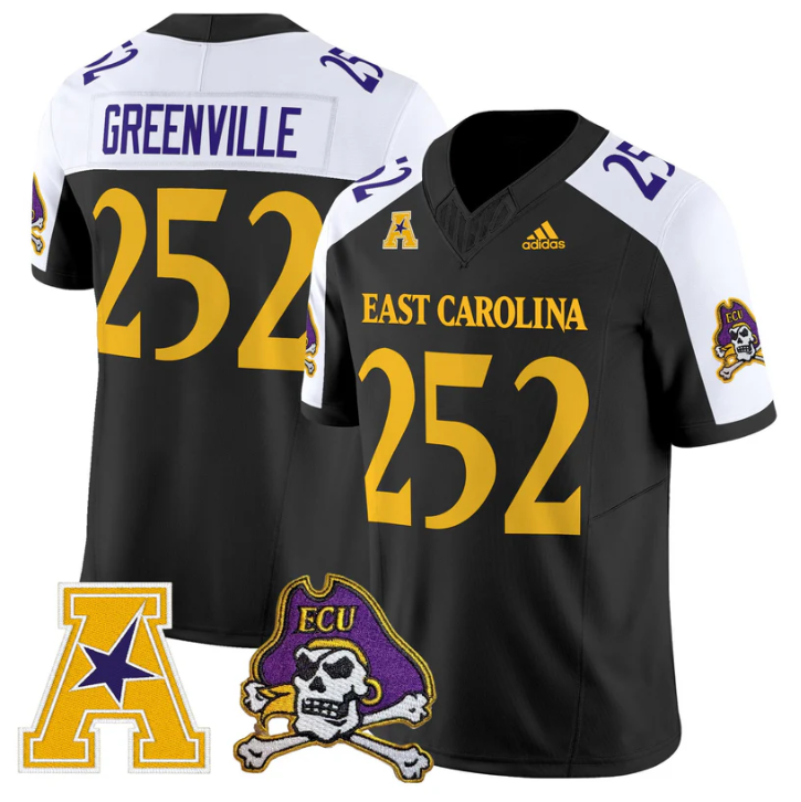 Greenville Jersey #252 East Carolina Pirates 2025 Limited Stitched