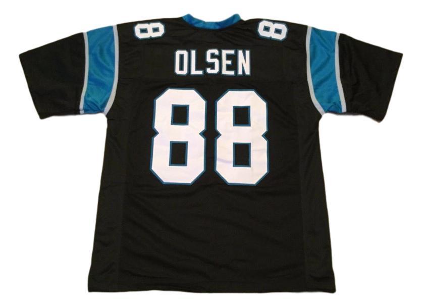 Greg Olsen Jersey #88 Custom Unsigned Football Stitched Black