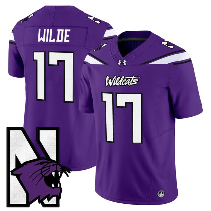 Griffin Wilde Jersey #17 Northwestern Wildcats Honoring 95 Vapor Limited Stitched