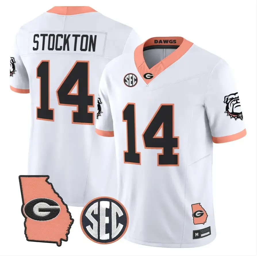 Gunner Stockton Jersey #14 Georgia Bulldogs 2026 The Big Peach Stitched