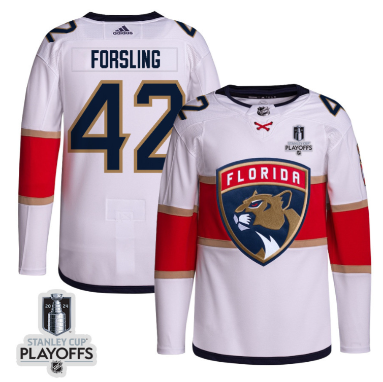 Filip Hronek 17 Vancouver Canucks 2024 NHL Playoffs Patch Away Jersey - Men, White (Copy)