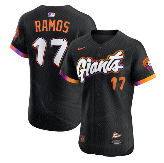 Heliot Ramos Jersey #17 San Francisco Giants 2025 City Connect Vapor Premier Elite Stitched