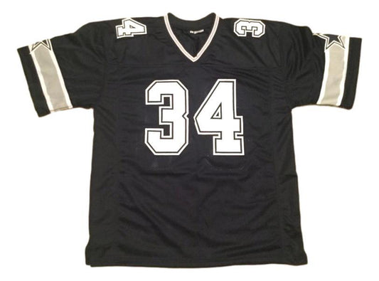 Herschel Walker Jersey #34 Custom Unsigned Football Stitched Blue