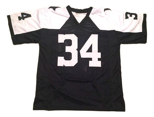 Herschel Walker Jersey #34 Custom Unsigned Football Stitched White Blue