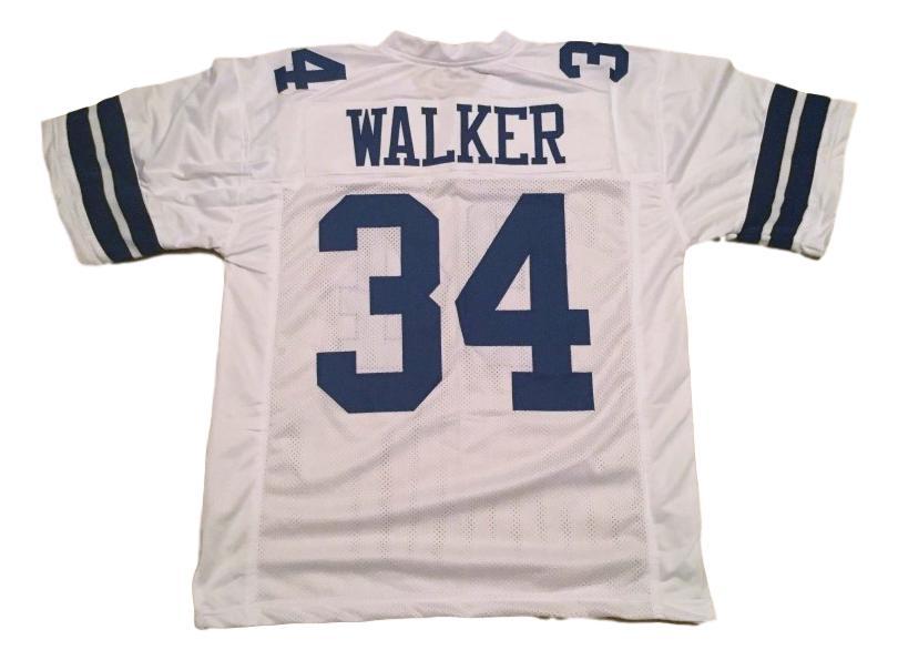 Herschel Walker Jersey #34 Custom Unsigned Football Stitched White