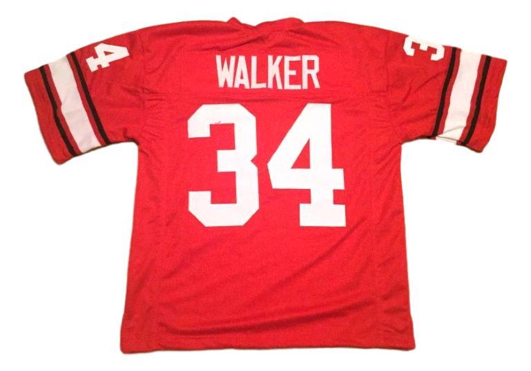 Herschel Walker Jersey #34 Custom Unsigned Football Stitched Red