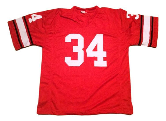 Herschel Walker Jersey #34 Custom Unsigned Football Stitched Red