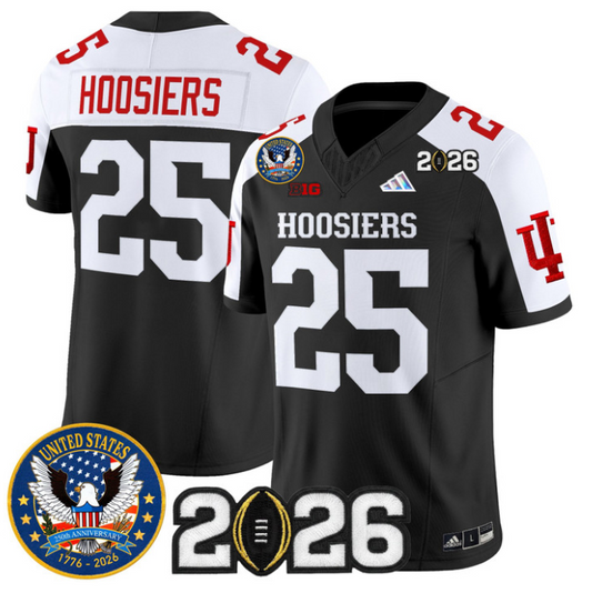 Hoosiers Jersey #25 Indiana Hoosiers United States 250th 2026 Stitched