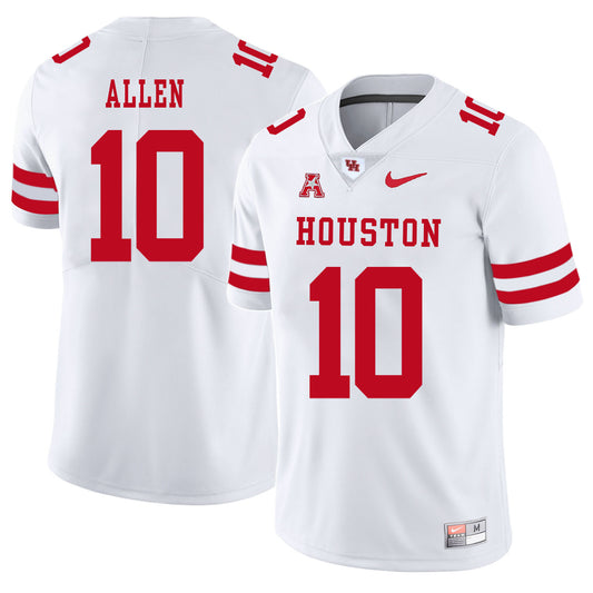 Houston Cougars #10 Kyle Allen College Football Jersey White