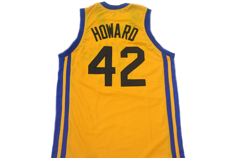 Howard Jersey #42 Beavers Teen Wolf Basketball Yellow