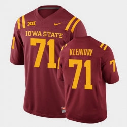 Iowa State Cyclones #71 Alex Kleinow College Football Cardinal Replica Jersey