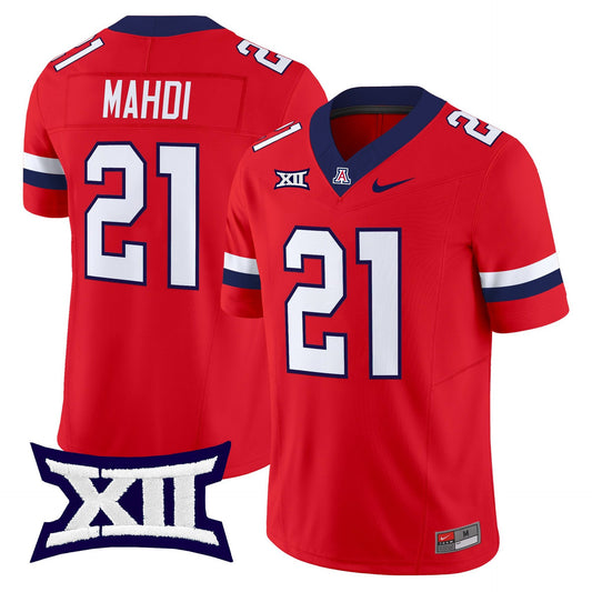 Ismail Mahdi Jersey #21 Arizona Wildcats 2025 Vapor Limited Stitched Red
