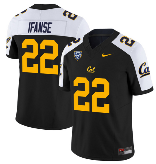 Jared Goff Lions Jersey #21 California Golden Bears Split Vapor Limited Stitched