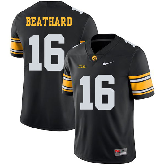 Iowa Hawkeyes #16 CJ Beathard Black NCAA College Football Jersey