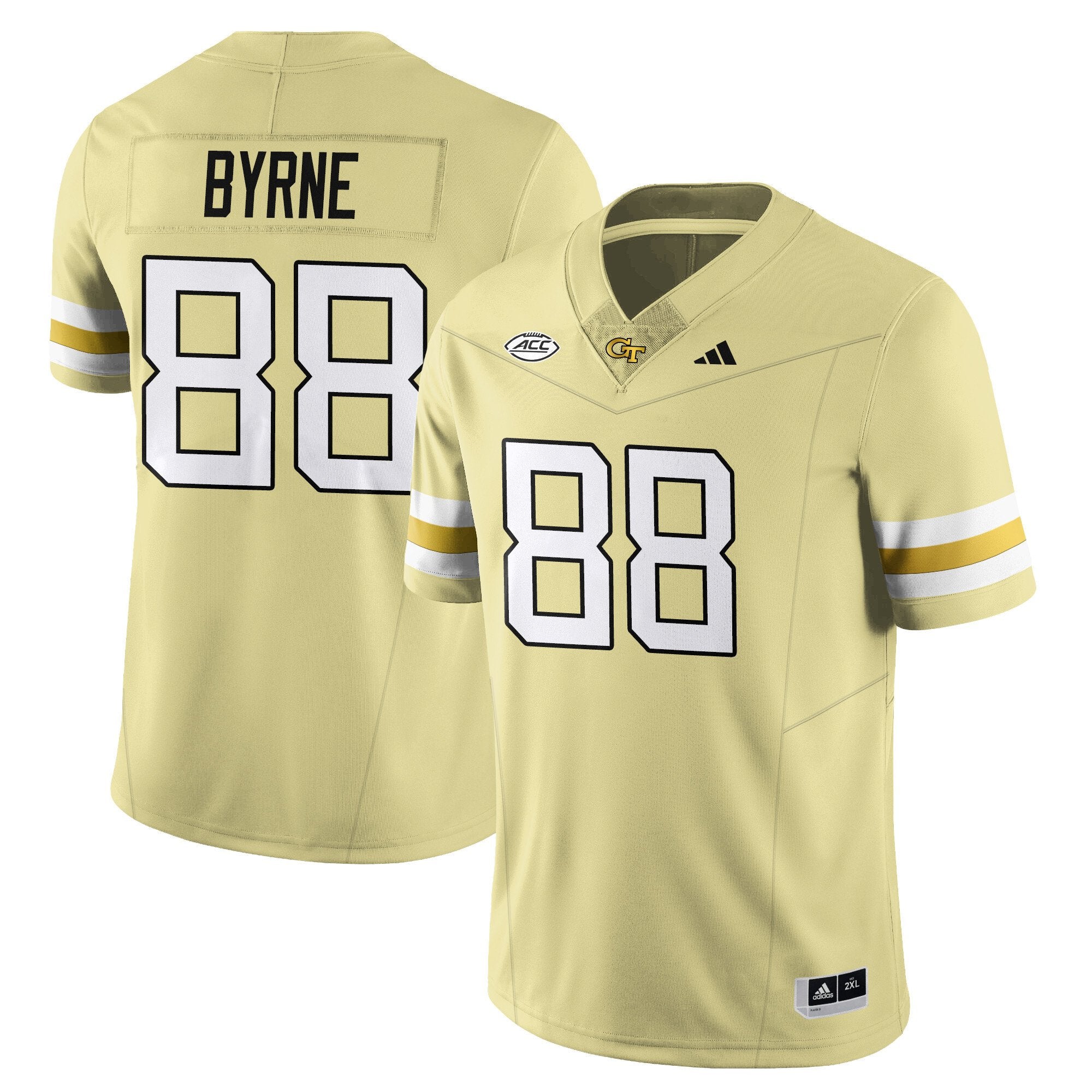J.T. Byrne Jersey #88 Georgia Tech Football 2025 Limited Stitched Gold